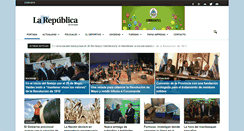 Desktop Screenshot of diariolarepublica.com.ar