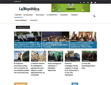 Tablet Screenshot of diariolarepublica.com.ar